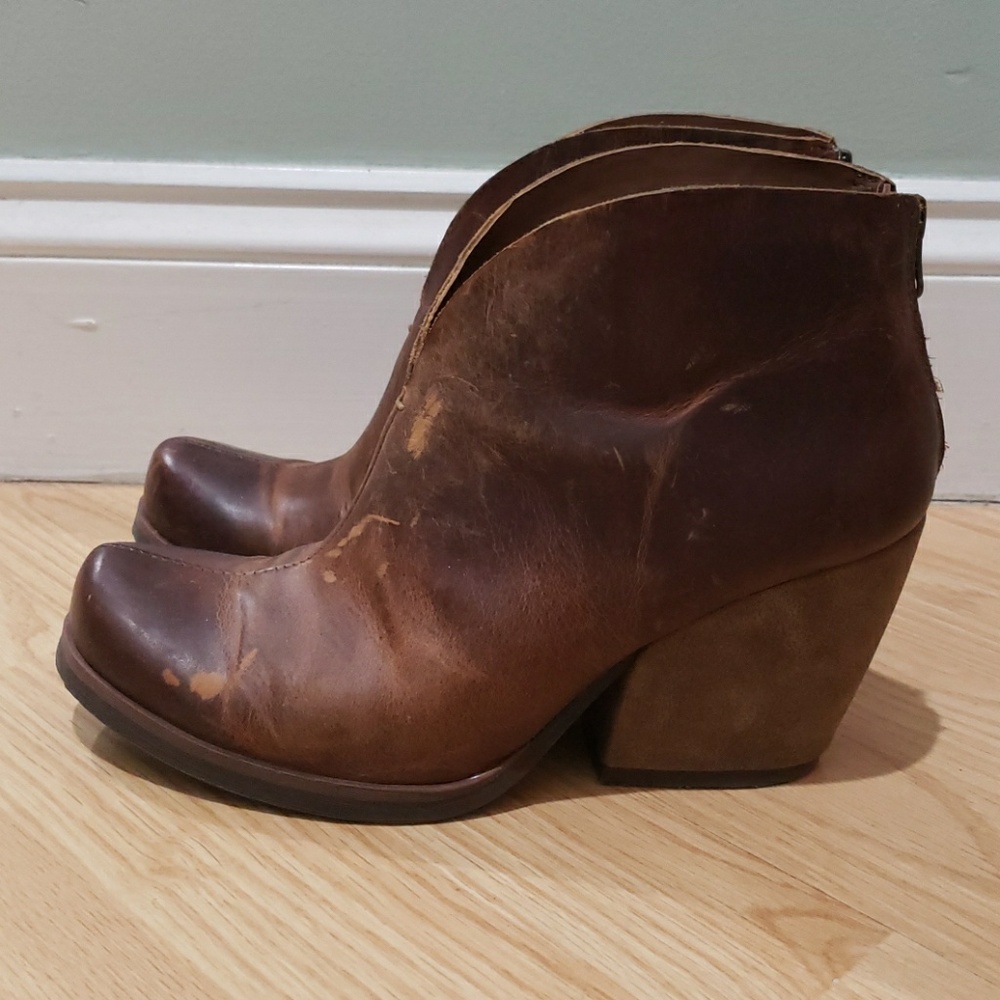 Korks / Korksease Brown leather boots